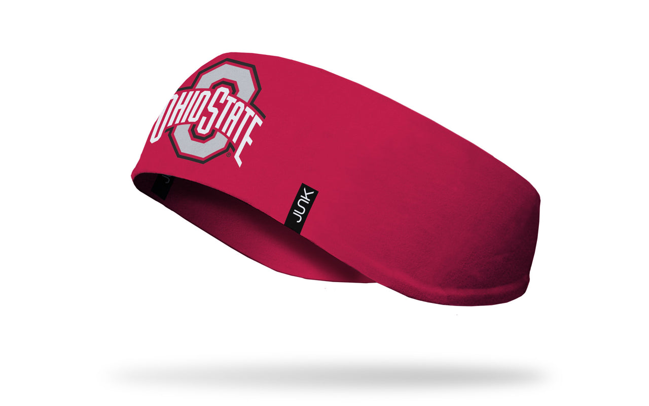 Ohio State: Logo Scarlet Ear Warmer - View 1