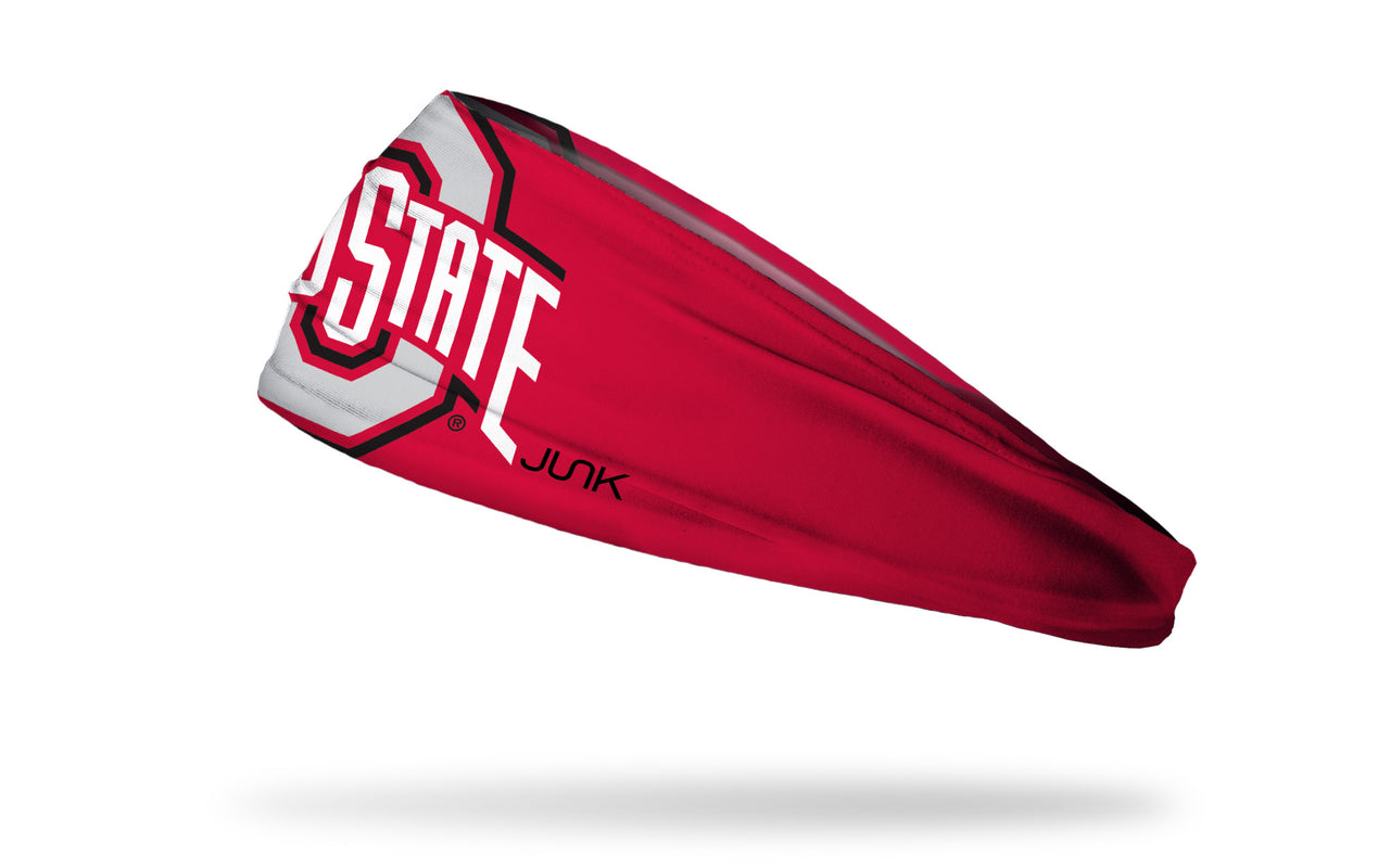 Ohio State: Oversized Logo Scarlet Big Bang Lite Headband - View 2
