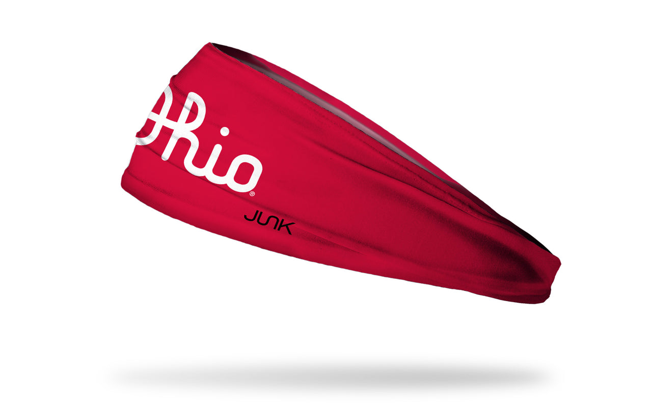 Ohio State: Script Ohio Scarlet Big Bang Lite Headband - View 1