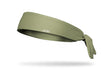 Olive Flex Tie Headband - View 1