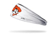 Oklahoma State University: Pistol Pete White Big Bang Lite Headband - View 1