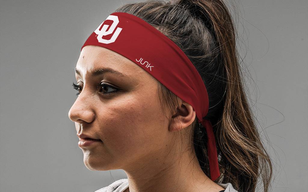 University of Oklahoma: OU Red Tie Headband - View 3