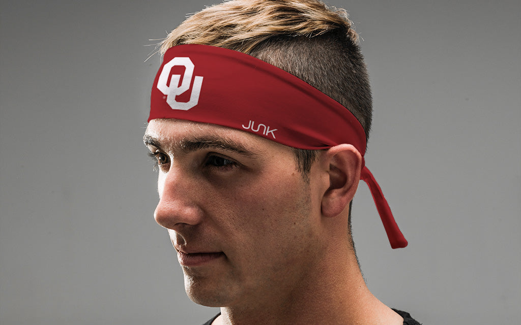 University of Oklahoma: OU Red Tie Headband - View 4