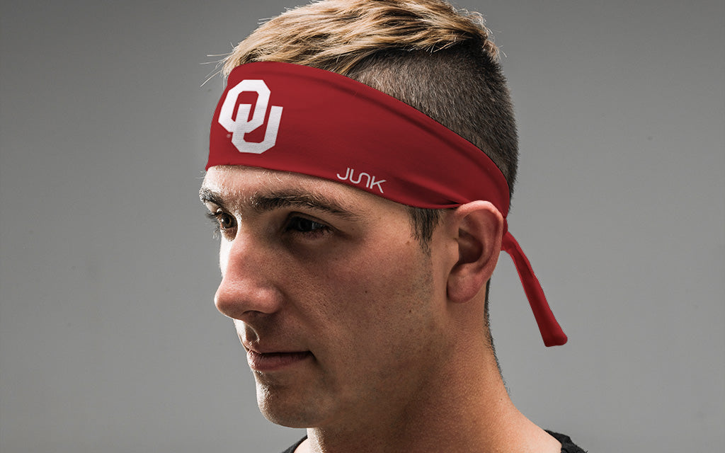 University of Oklahoma: OU Red Flex Tie Headband - View 4