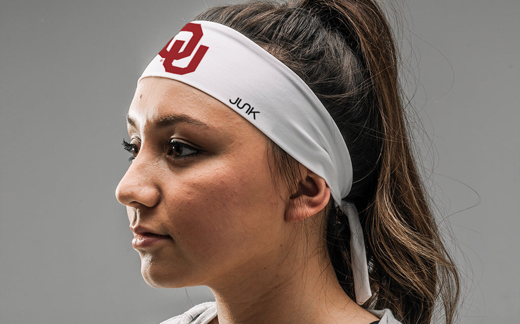 University of Oklahoma: OU White Tie Headband - View 3