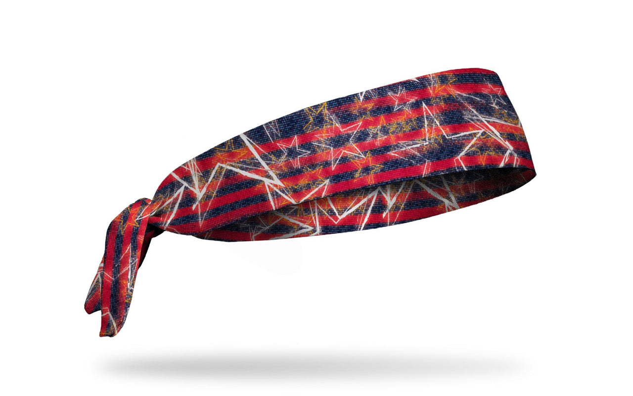 Patriotic Passion Flex Tie Headband - View 2