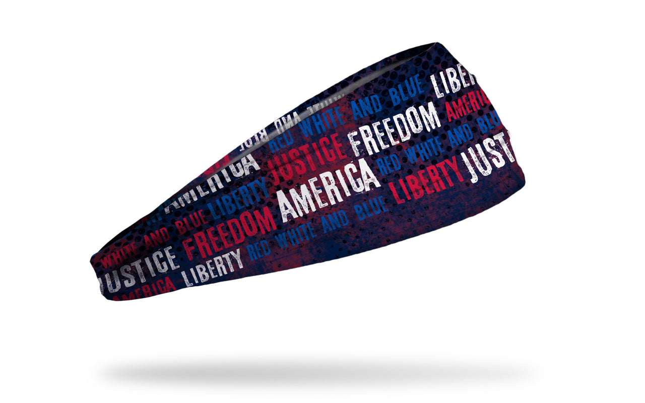 Patriot Words Big Bang Lite Headband - View 2