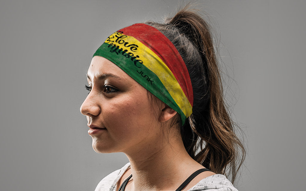 Peace Love Music Headband - View 3