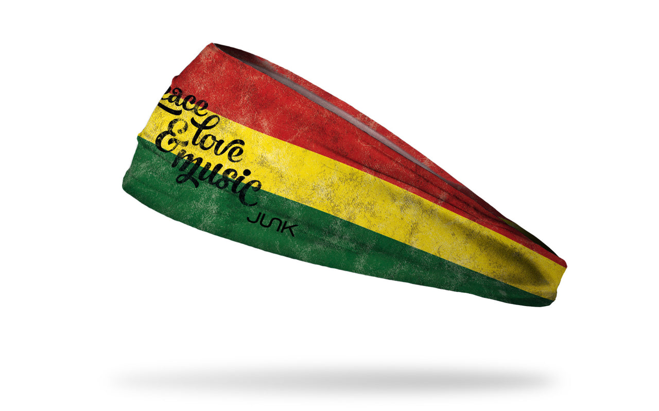 Peace Love Music Headband - View 1