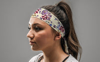 Peony Party Flex Tie Headband