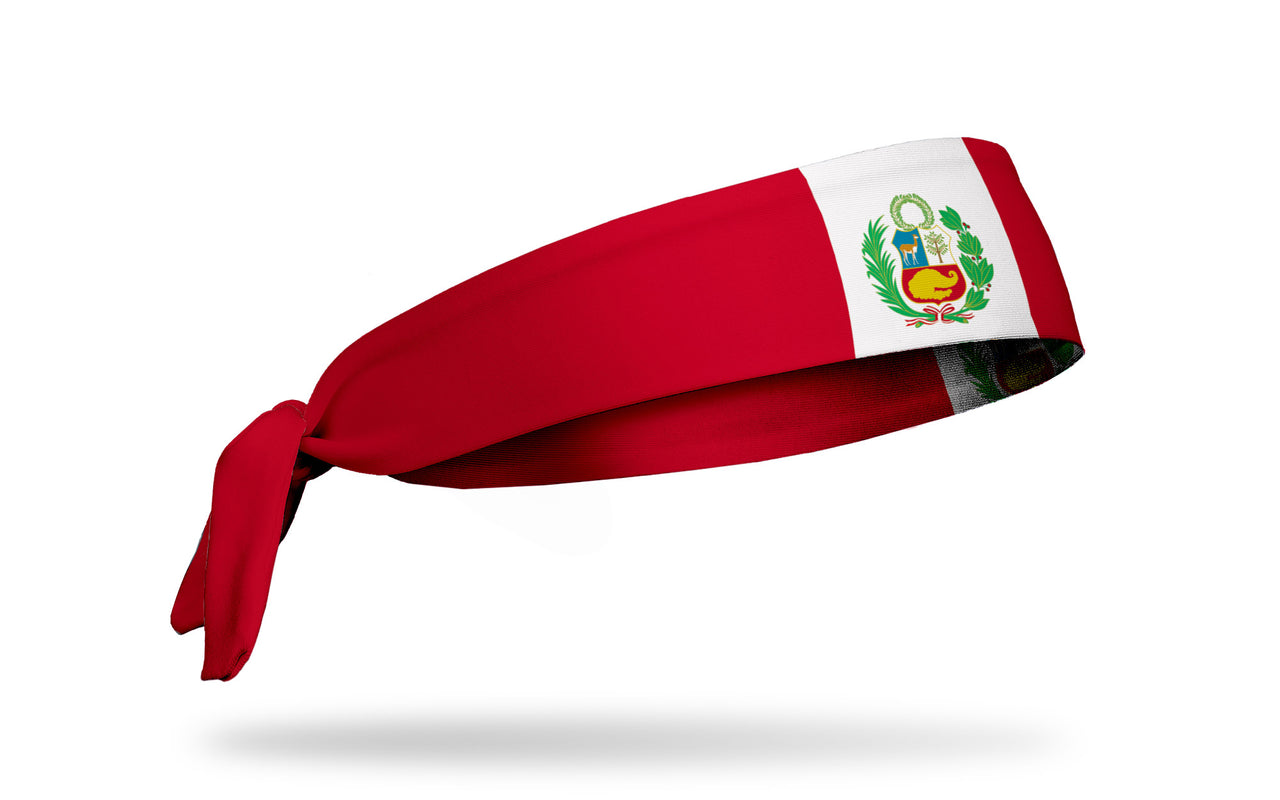 Peru Flag Tie Headband - View 2