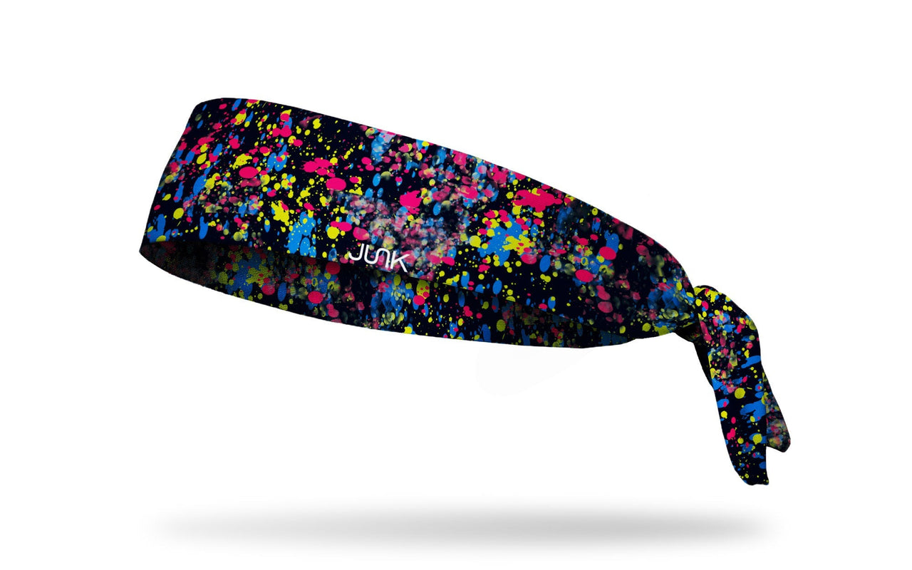 Popping Paint Flex Tie Headband - View 1