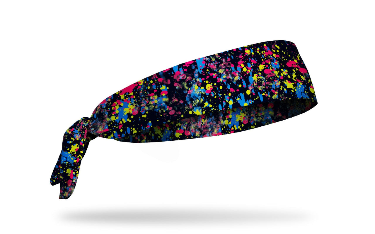 Popping Paint Flex Tie Headband - View 2