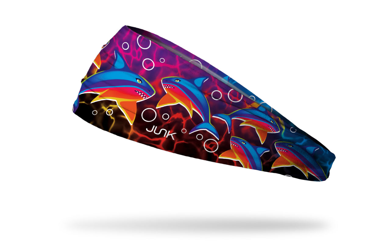 Psychedelic Shark Headband - View 1