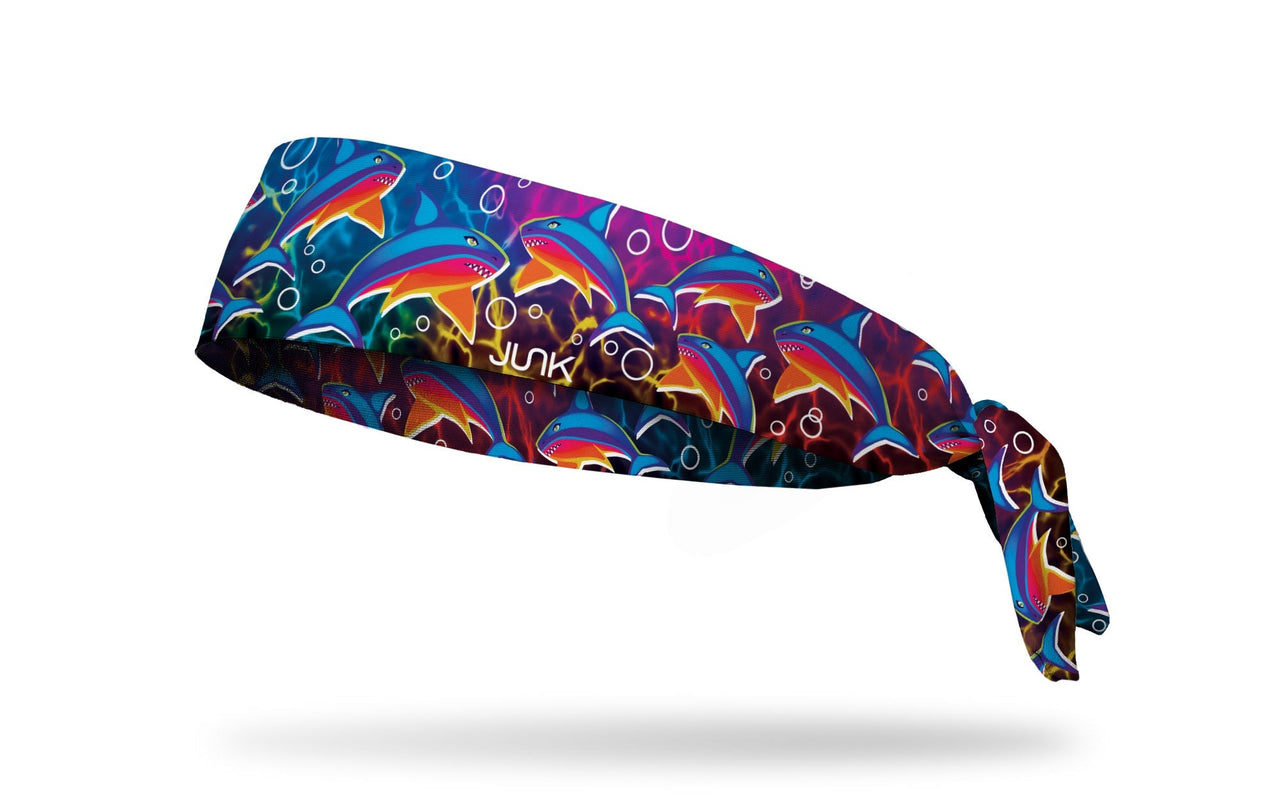Psychedelic Shark Tie Headband - View 1