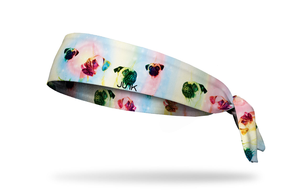 Pugicorn Tie Headband - View 1