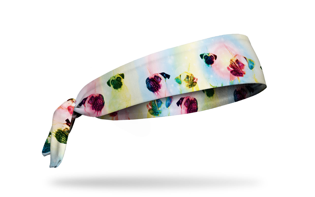 Pugicorn Tie Headband - View 2