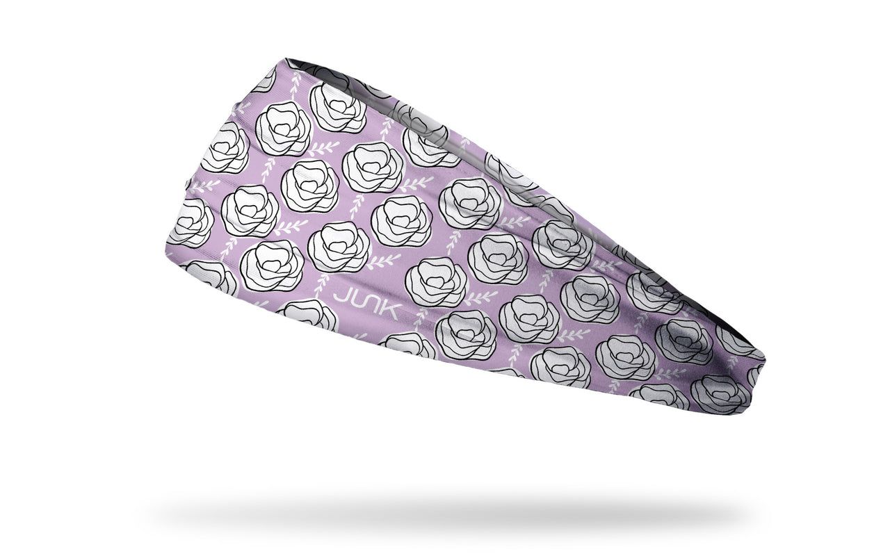 Purple Perennials Headband