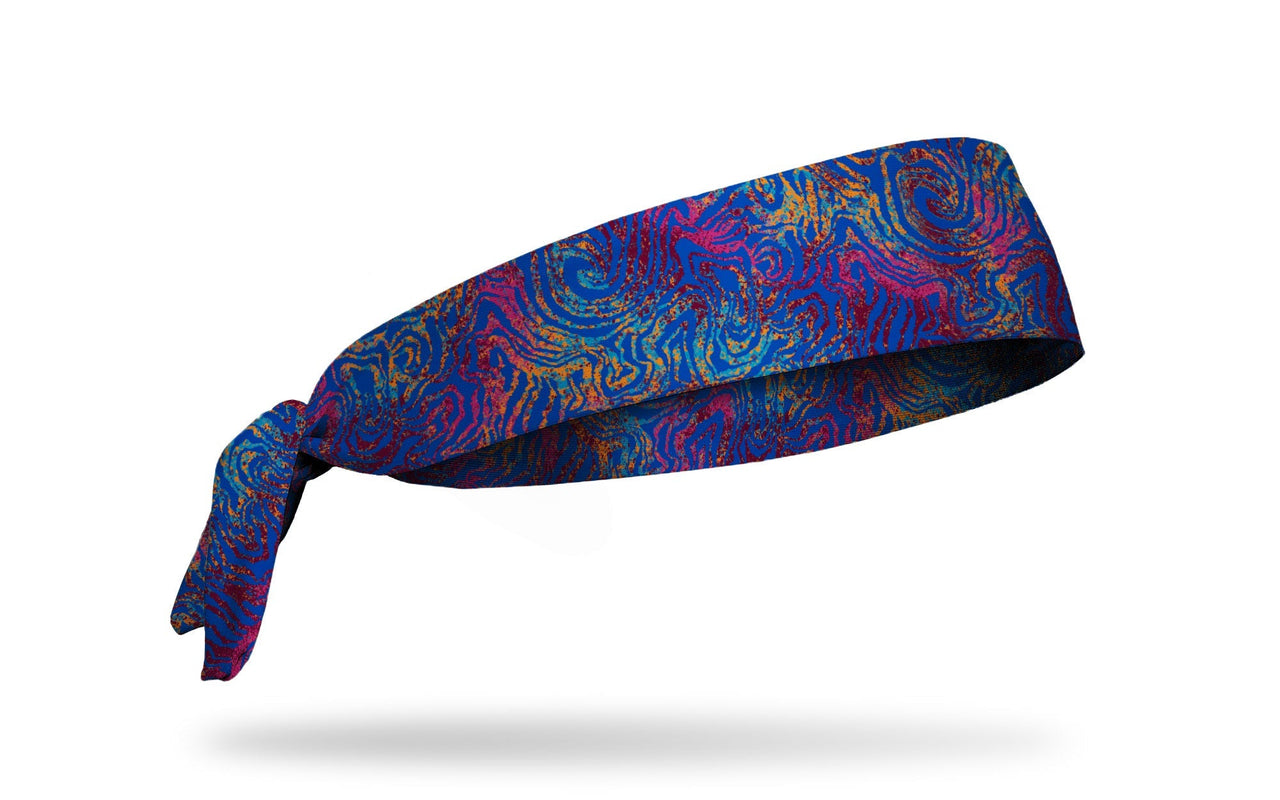 Refract Abstract Tie Headband - View 2