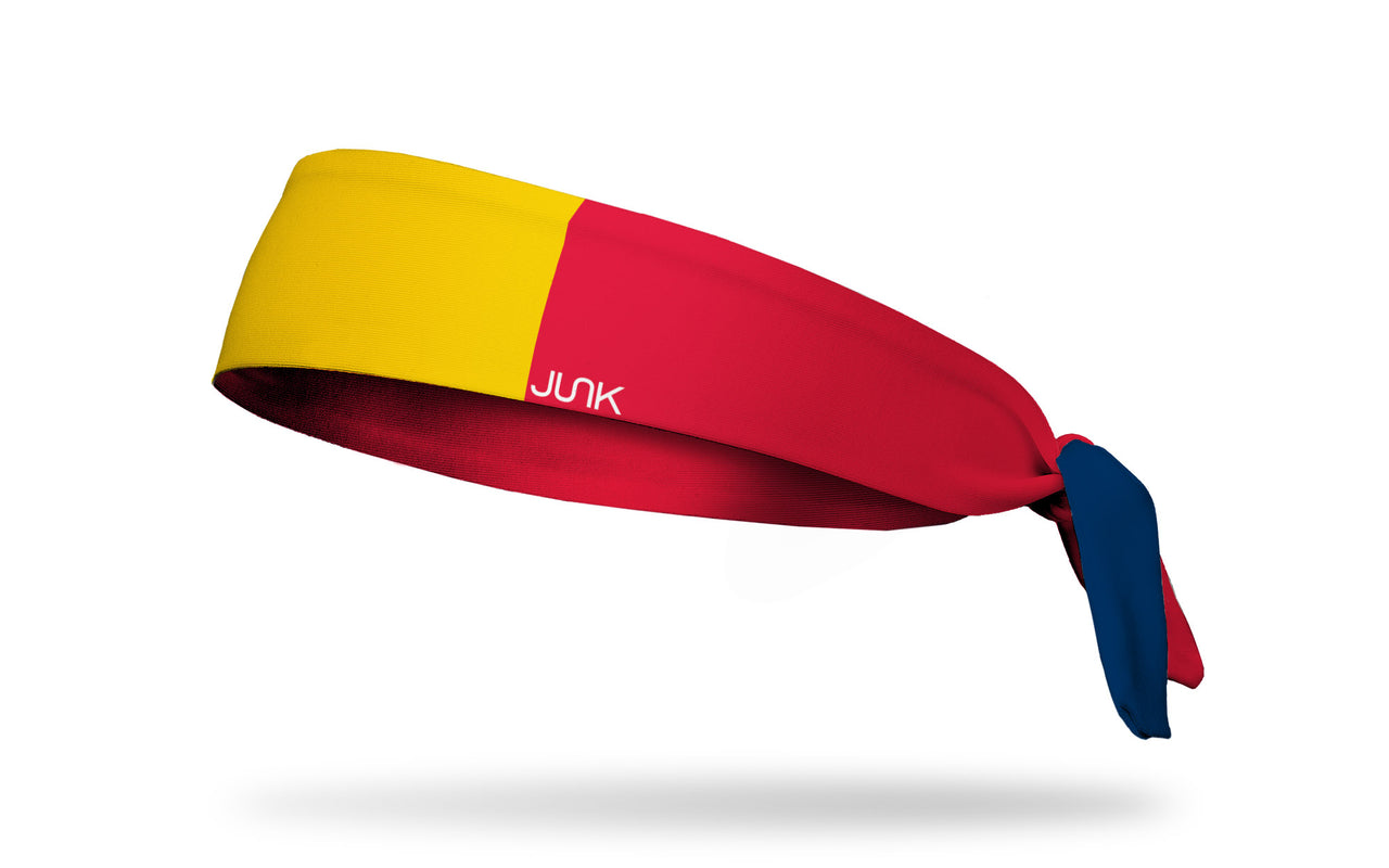 Romania Flag Tie Headband - View 1