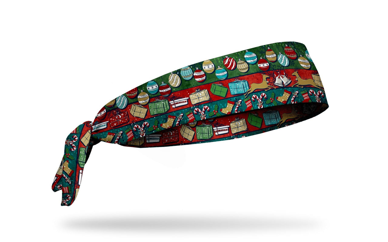 Santa's Workshop Tie Headband - View 2