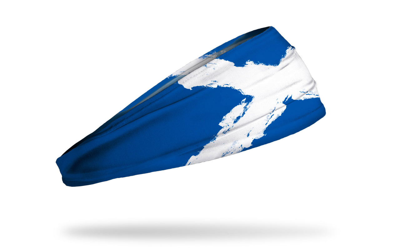 Scotland Painted Flag Headband - View 2