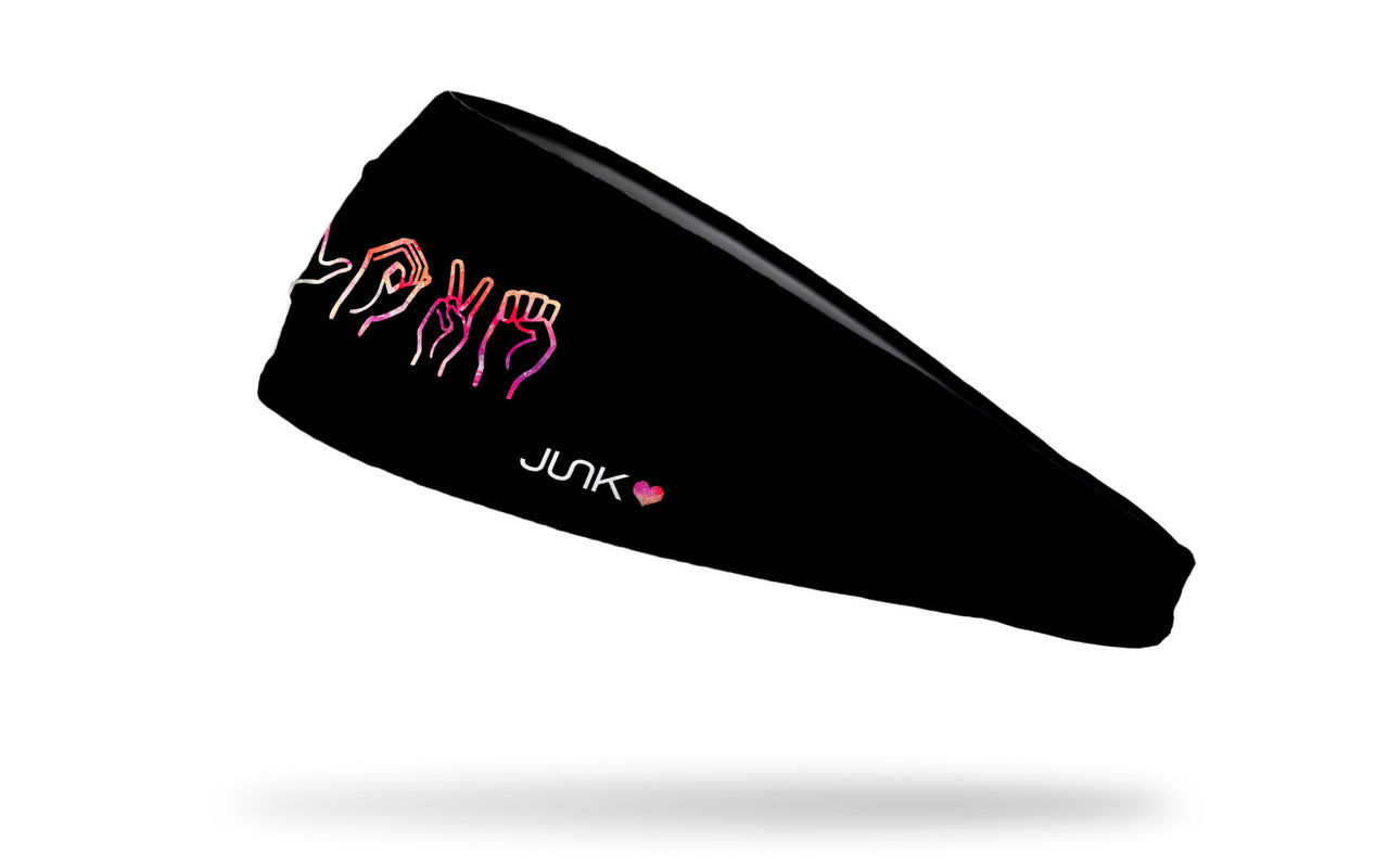 Sign of Love Headband - View 1