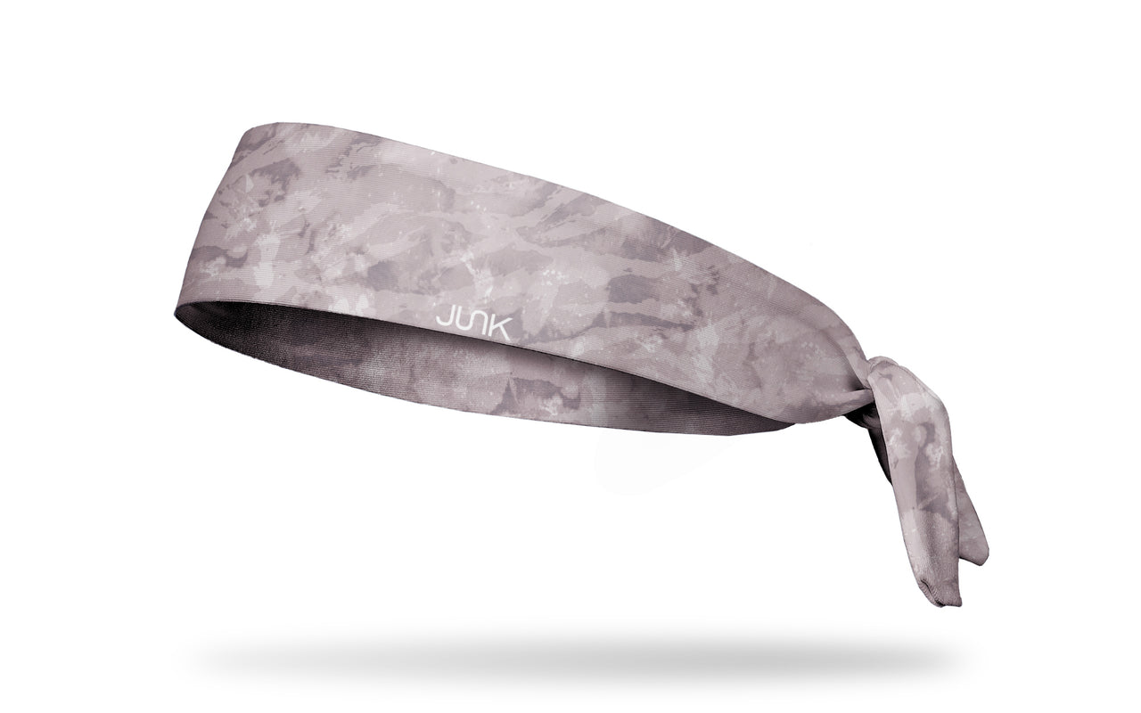 Silver Slate Tie Headband