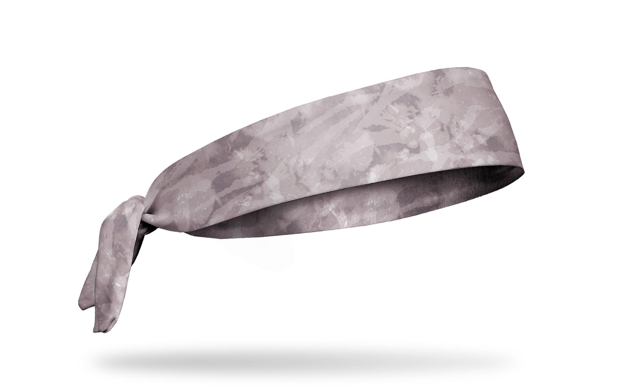 Silver Slate Tie Headband