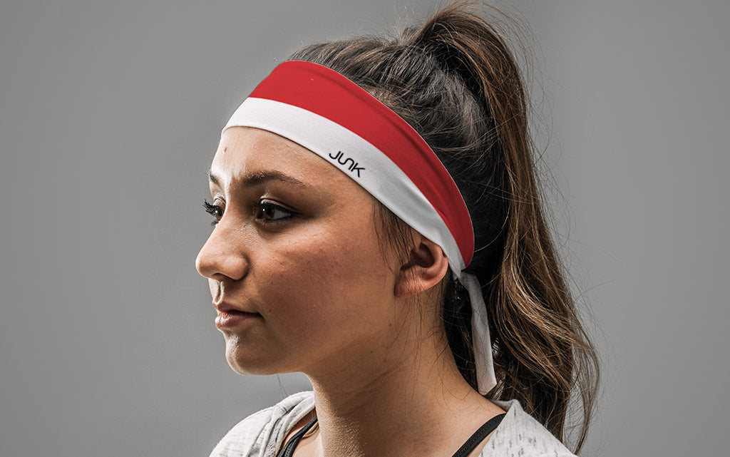 Singapore Flag Tie Headband - View 3