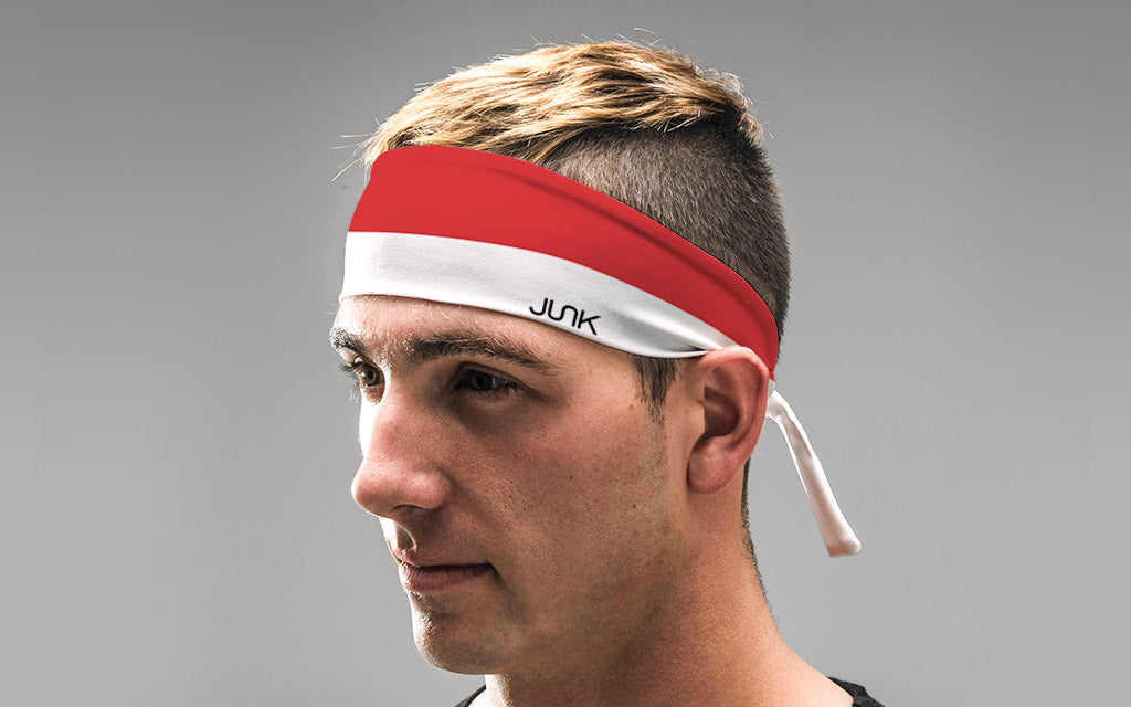 Singapore Flag Tie Headband - View 4