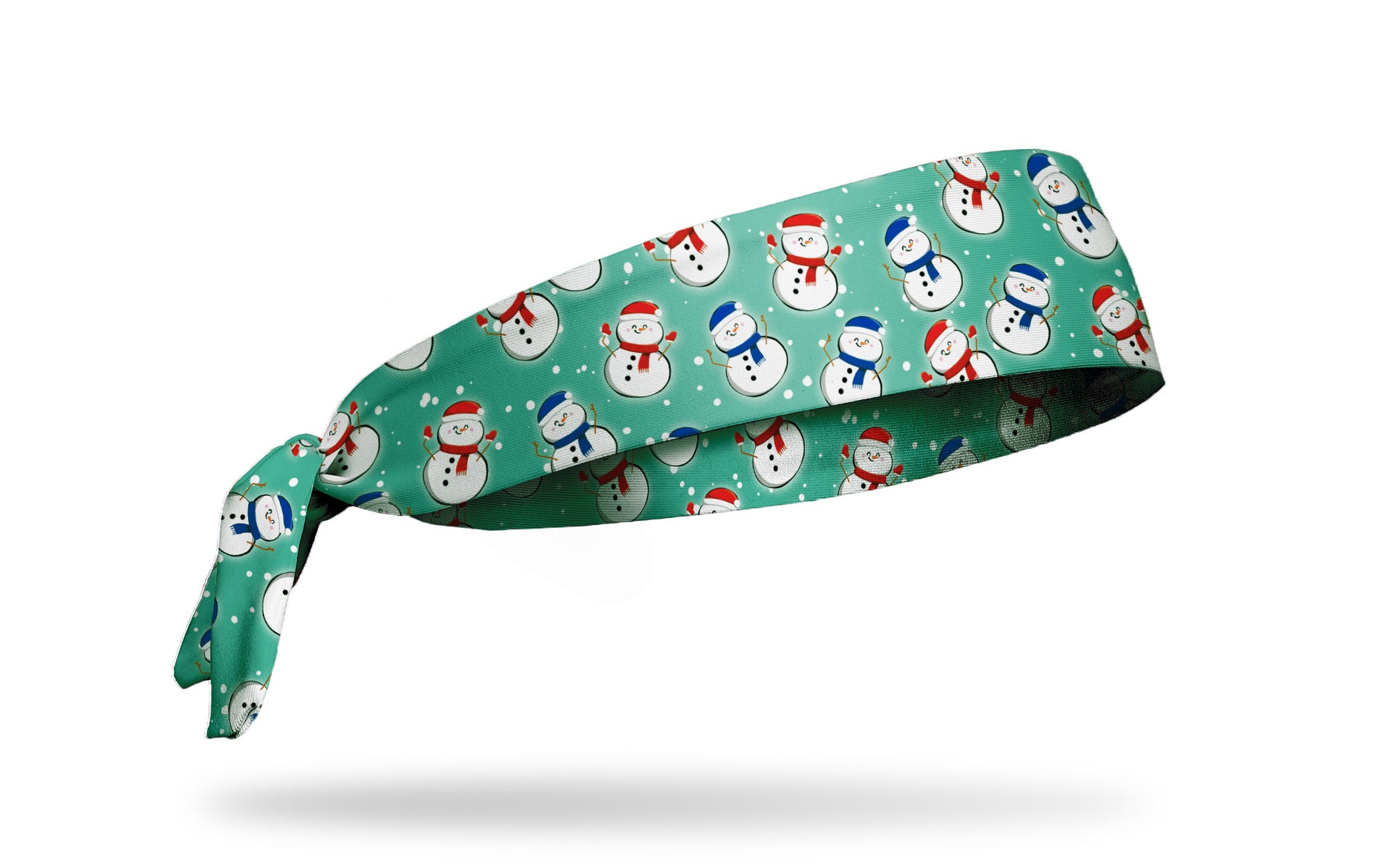 Snowmen on Parade Tie Headband - View 2