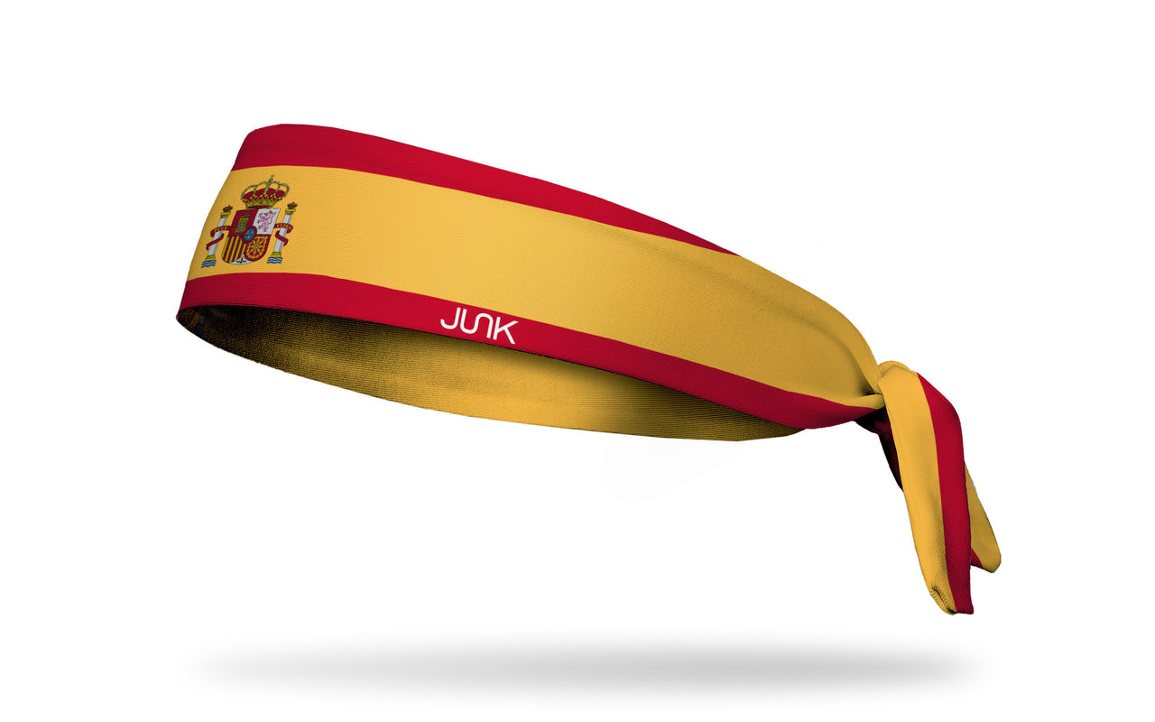 Spain Flag Tie Headband - View 2