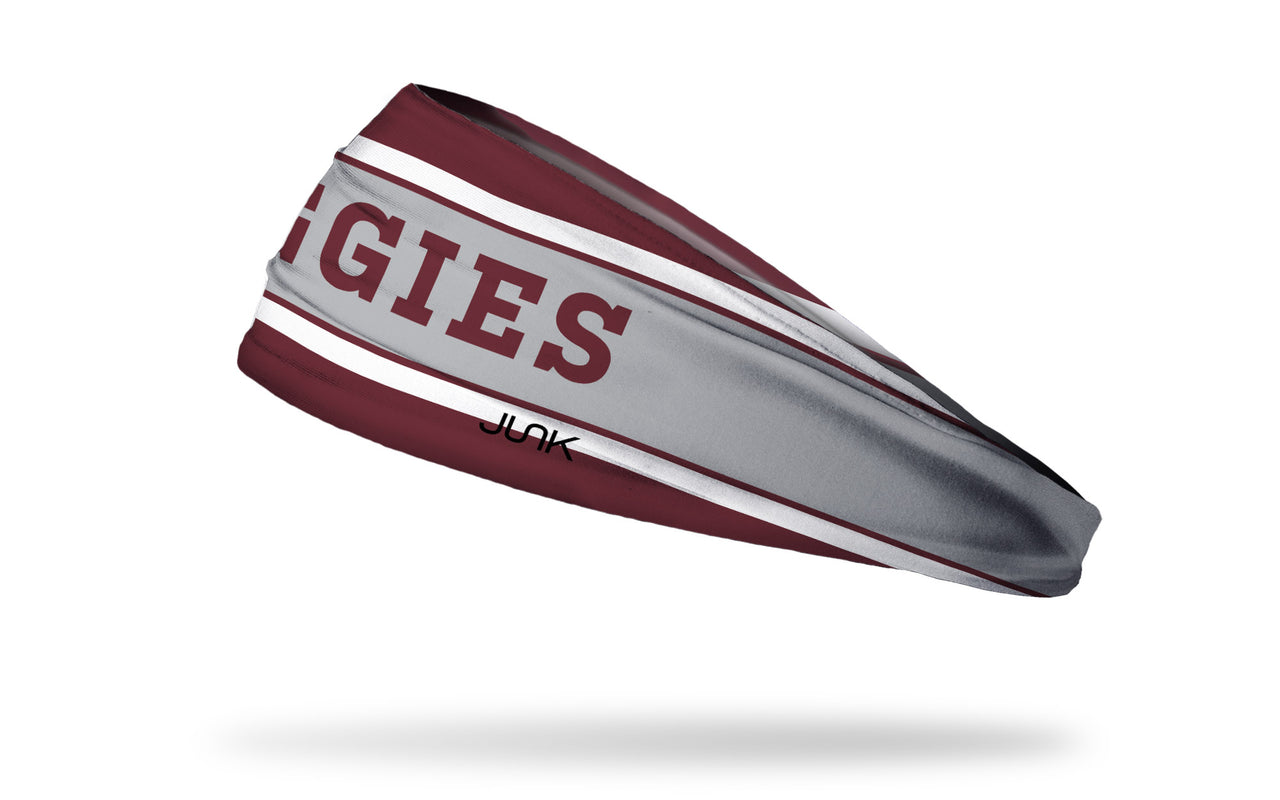 Texas A&M University: Aggies Stripe Headband - View 1