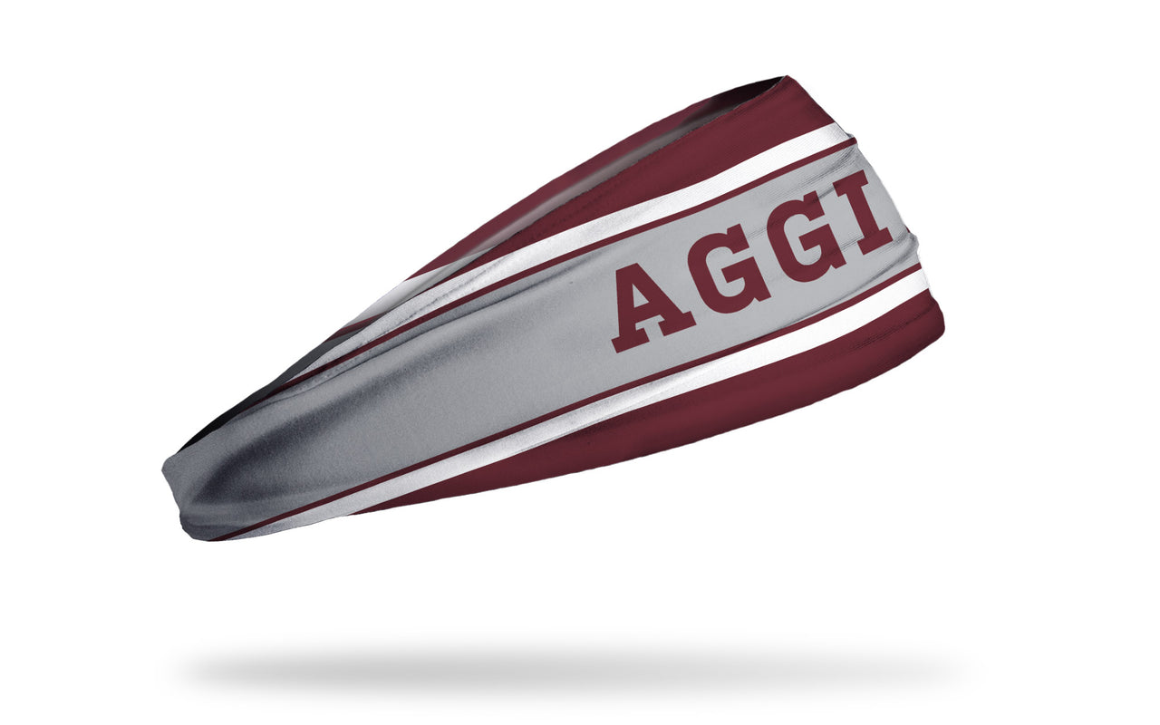 Texas A&M University: Aggies Stripe Big Bang Lite Headband - View 2