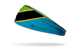 Tanzania Flag Big Bang Lite Headband - View 1