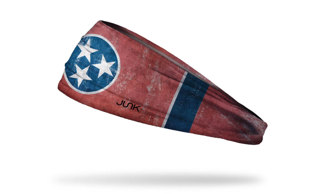Tennessee Flag - Grunge Headband - View 1