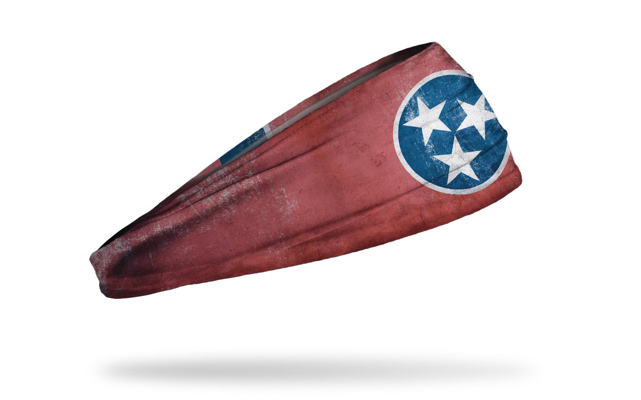 Tennessee Flag - Grunge Headband - View 2