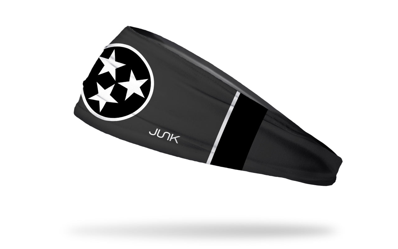 Tennessee Monochrome Flag Headband - View 1