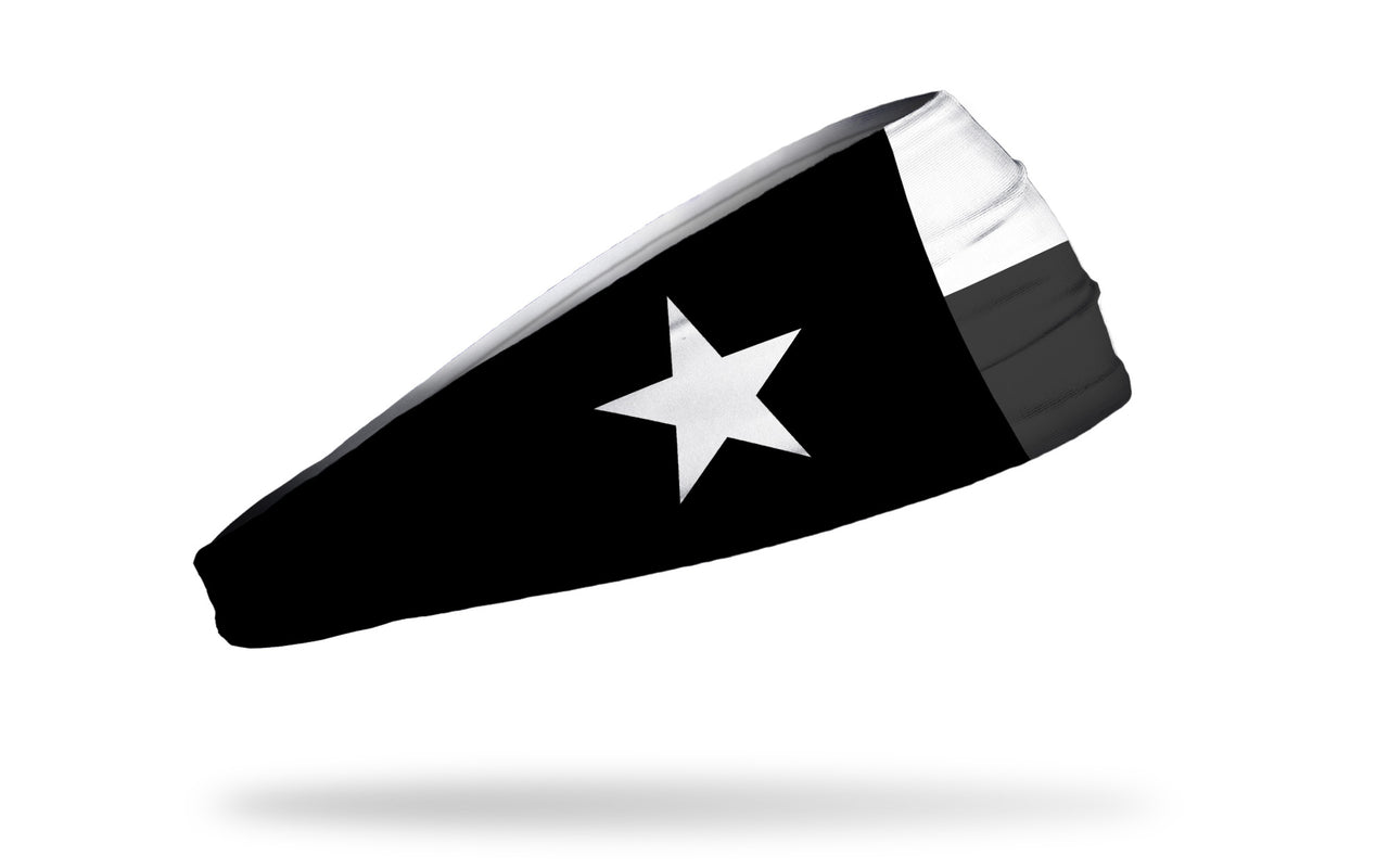 Texas Monochrome Flag Headband