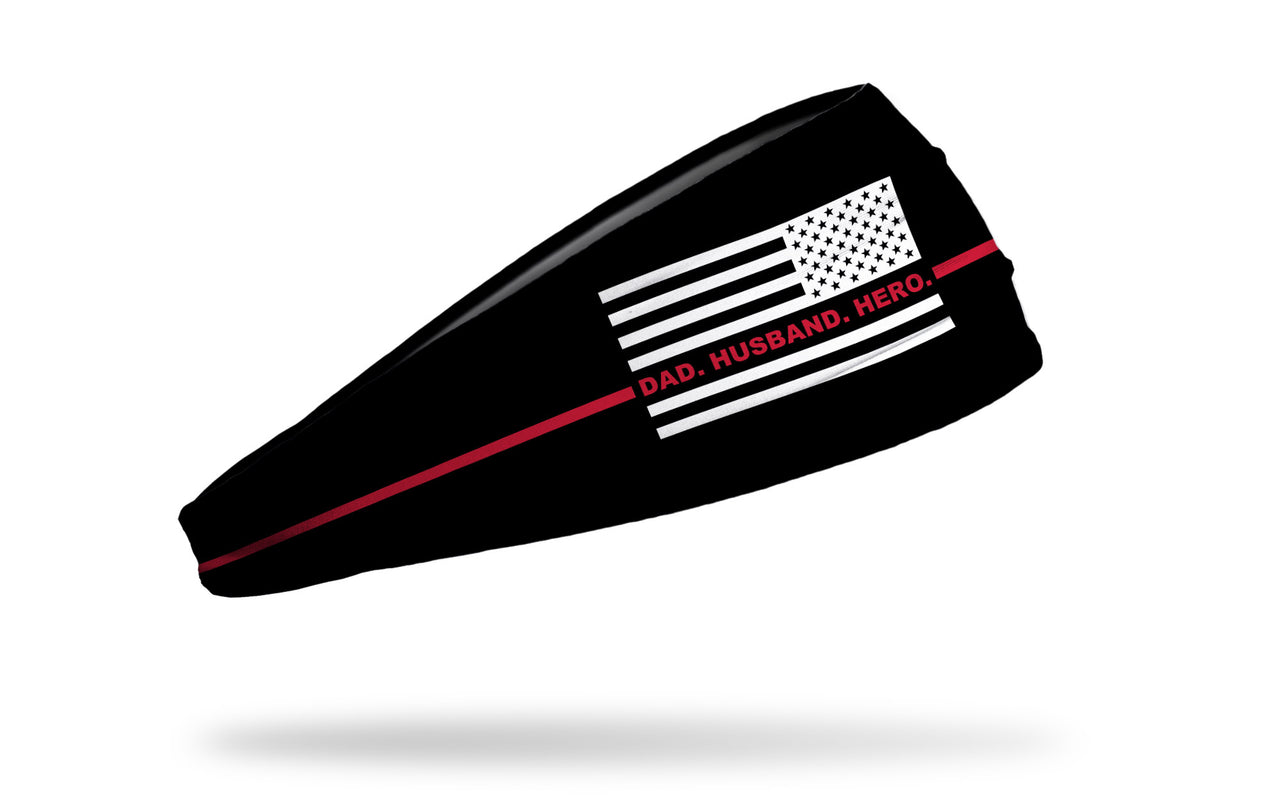 Thin Red Line: Dad Hero Headband - View 1