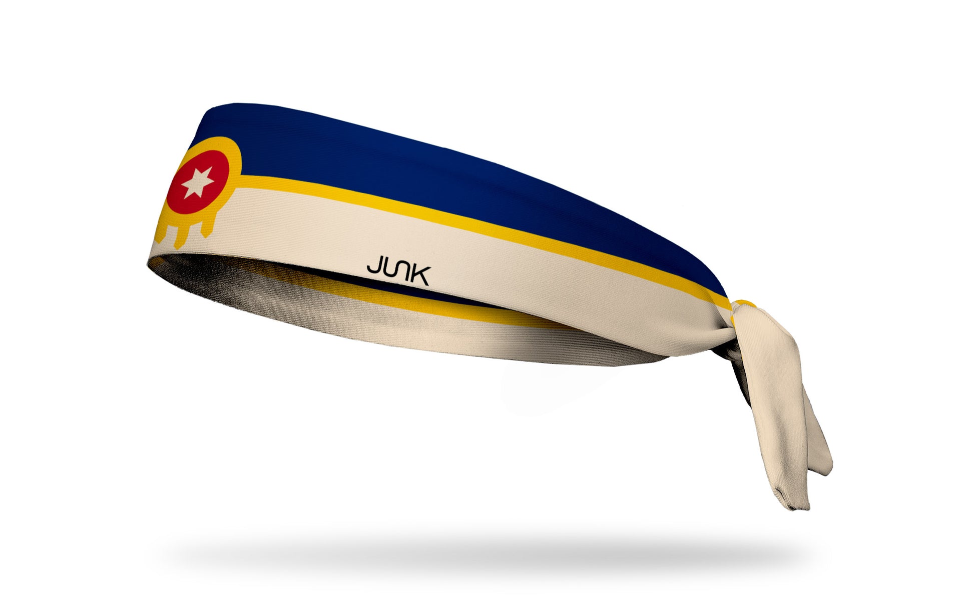 Tulsa Flag Tie Headband - View 2