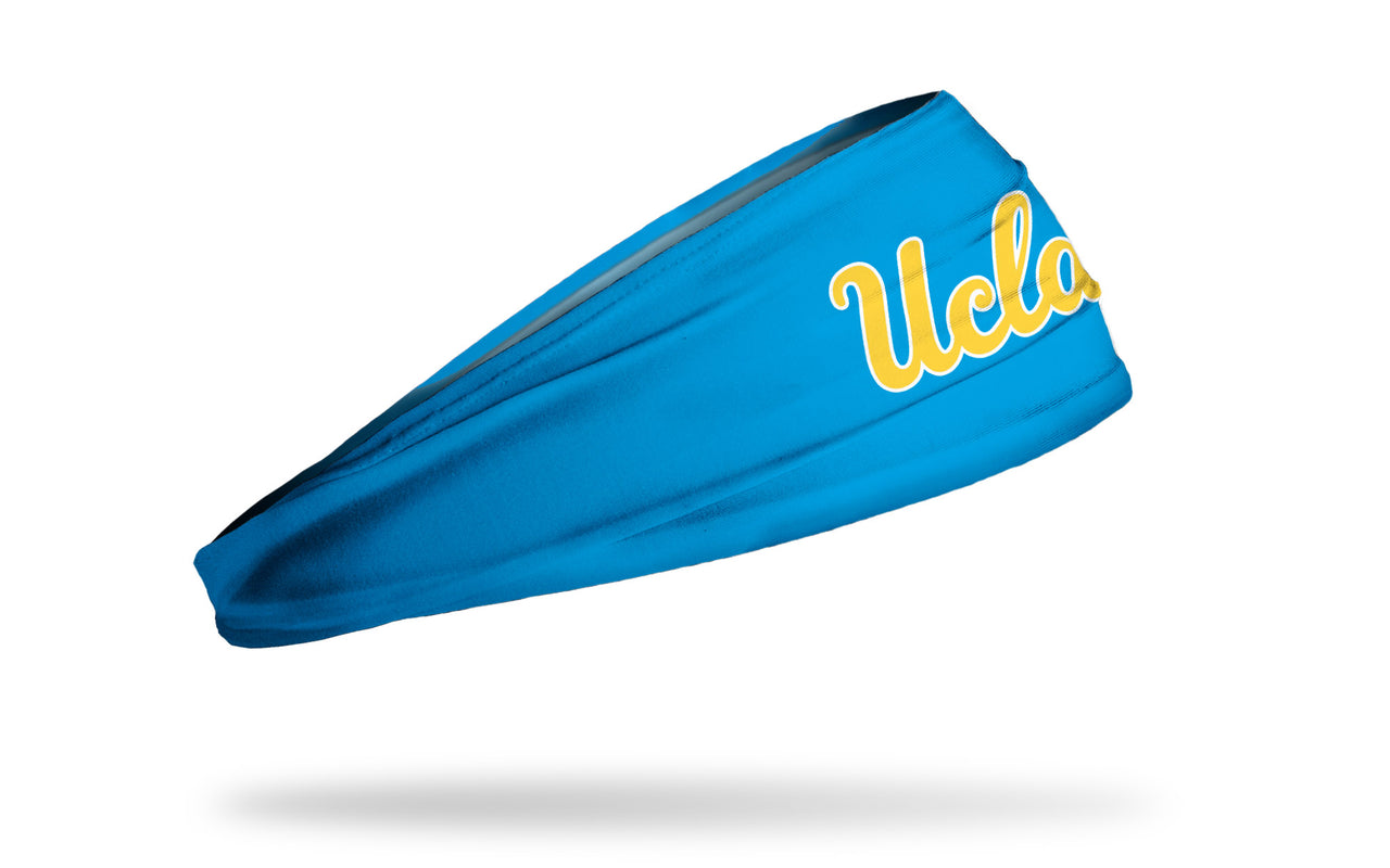 UCLA: Wordmark Blue Big Bang Lite Headband - View 2