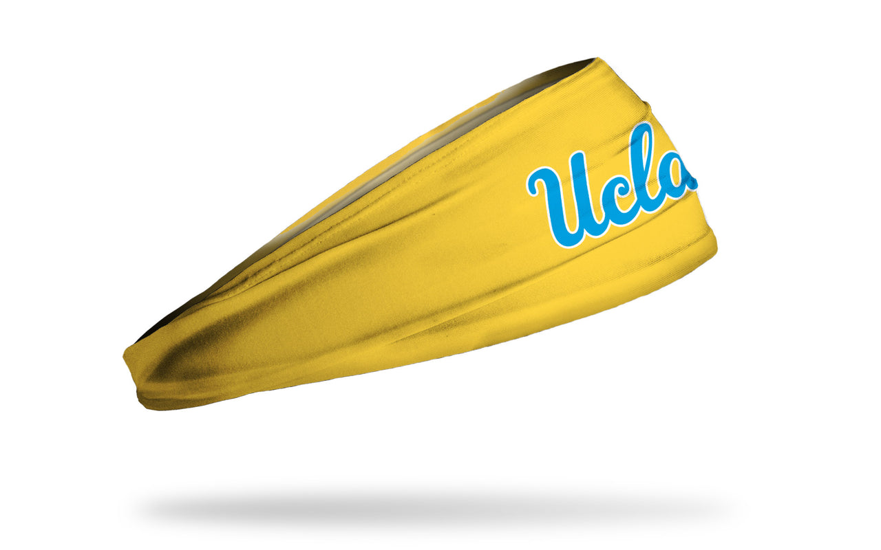 UCLA: Wordmark Gold Headband
