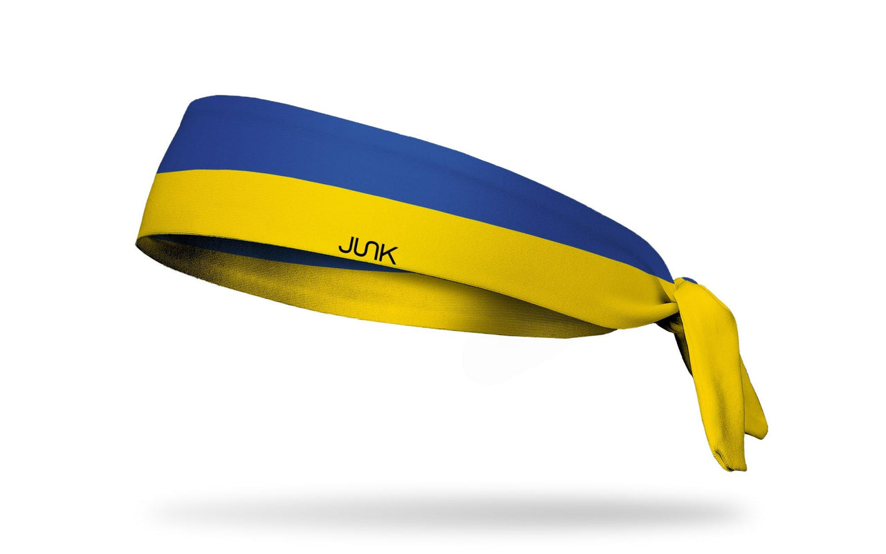 Ukraine Flag Tie Headband
