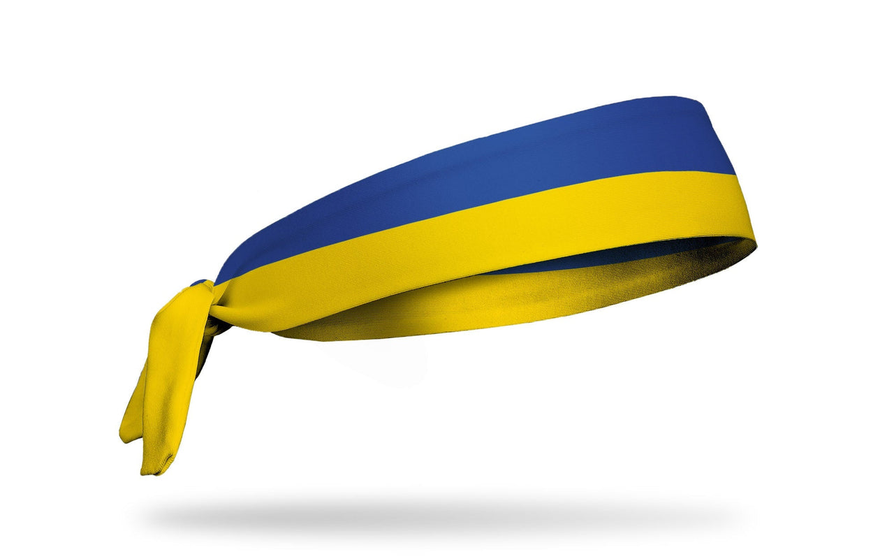 Ukraine Flag Tie Headband