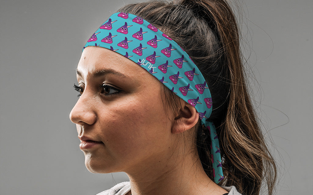 Uni-Poop Tie Headband - View 3