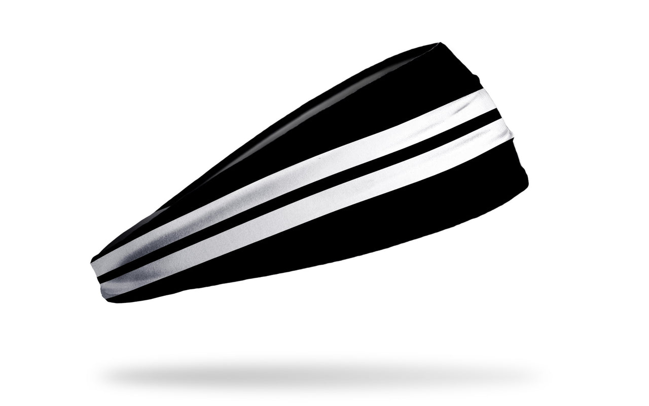 Varsity Stripe (Black) Big Bang Lite Headband - View 2