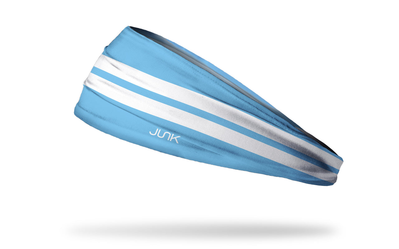 Varsity Stripe (Sky Blue) Big Bang Lite Headband - View 1