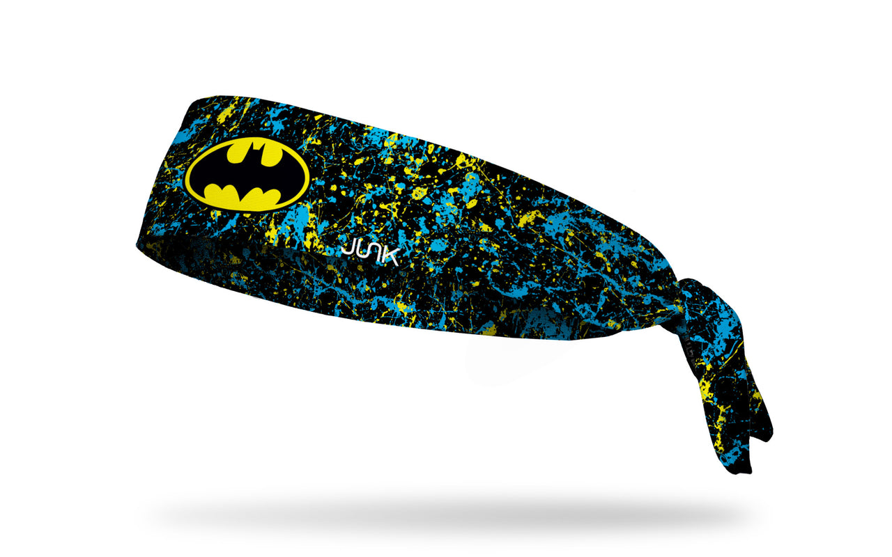 Batman: Splatter Black Tie Headband - View 1